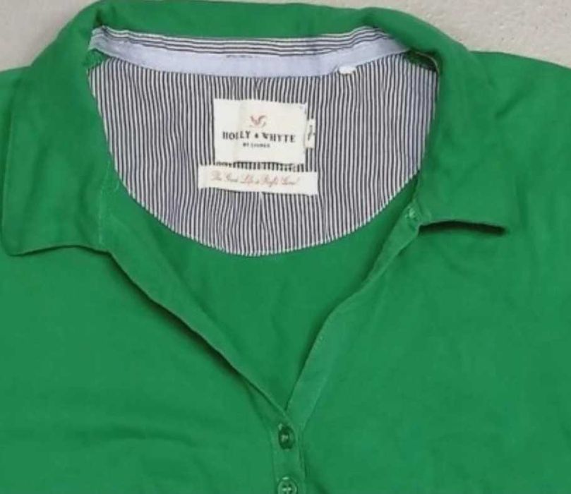 D) HOLLY & WHITE damska koszulka polo Roz.M