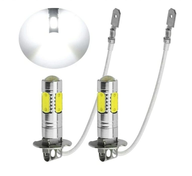 Автолампа Светодиодная LED H3 mini компактный размер в ПТФ ДХО
