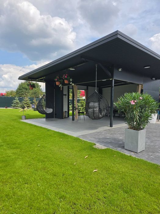 Domek z jacuzzi i sauną -Rzymska Chata- wieczór  panieński, urodziny