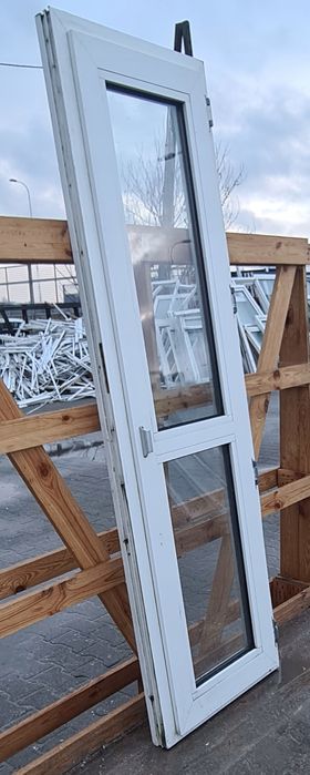 OKNA KacprzaK Okno Balkonowe 65X210 Używane PCV Lider Okna OLX
