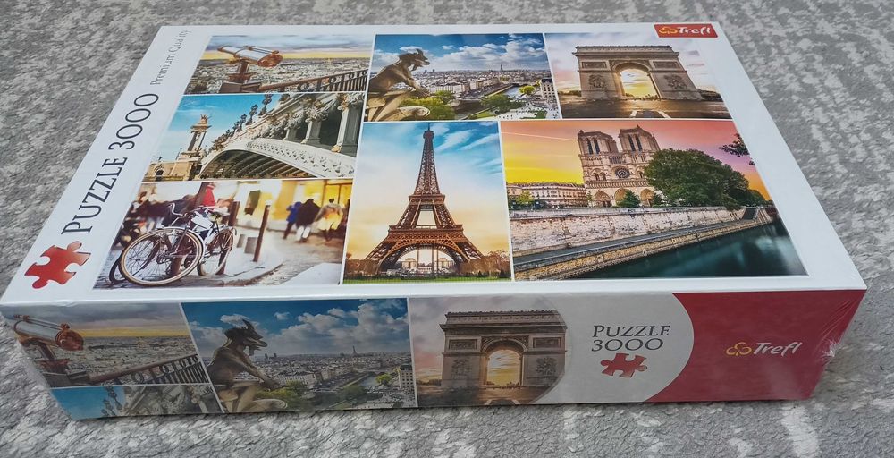 Puzzle TREFL 3000 elementów, Premium Quality, Magia Paryża