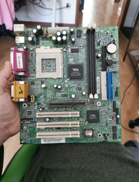 Motherboard Socket 370 Tualatin Ready