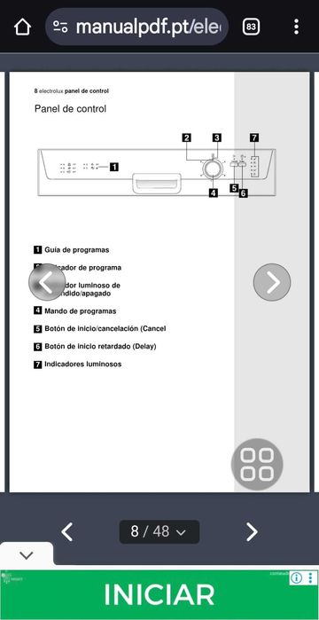 Máquina lava loiça