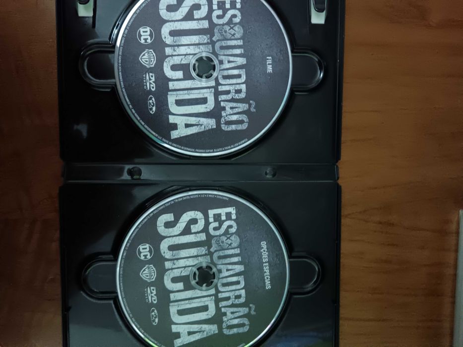 filme dvd original - esquadrão suicida
