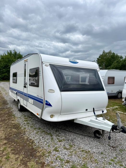 Przyczepa Hobby 540 z 2008 roku