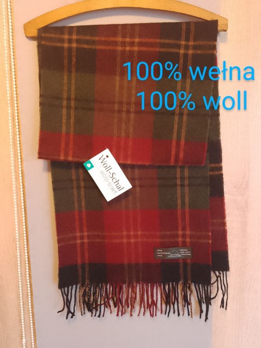 Szalik damski 100% wełna