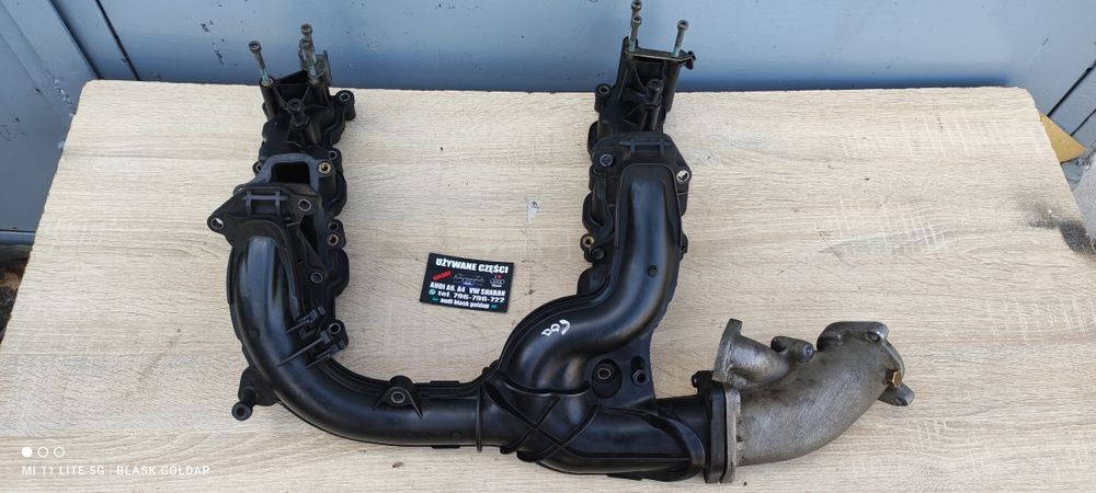 Kolektor Ssący Audi A6 C6 3.0 TDI 165 KW BMK 04 Blask Gołdap