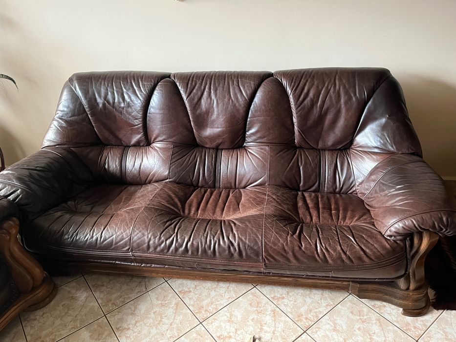 Wypoczynek skórzany 3+2+1