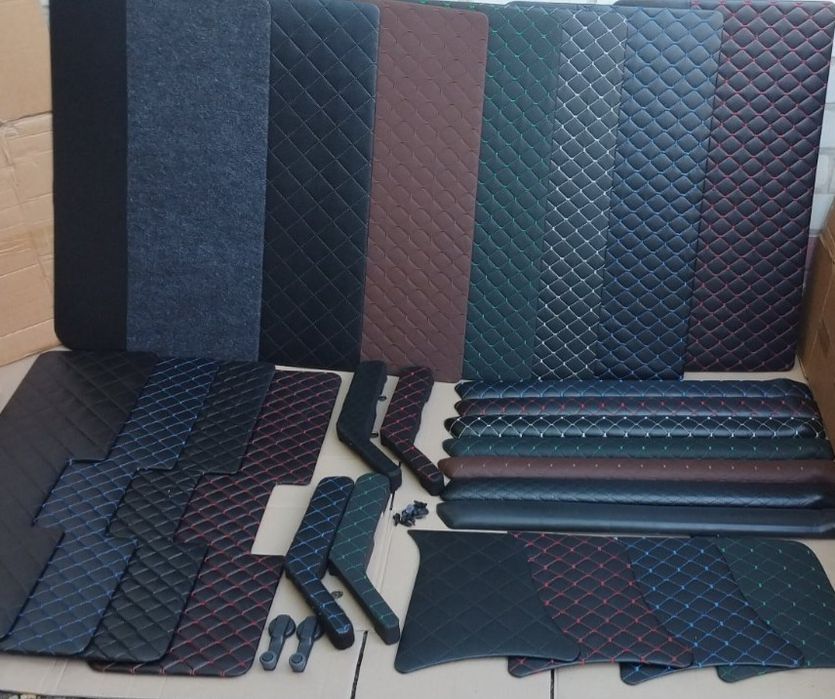 Обшивка двери карты дверей ВАЗ 2101-2107, 2121-21214 цена за комплект