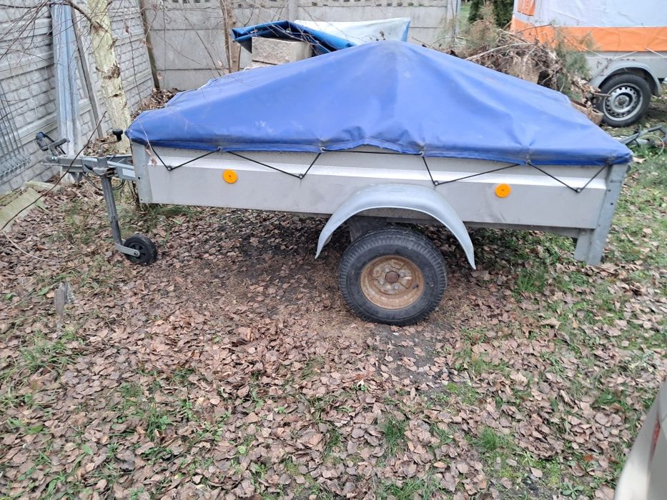 Przyczepka samochodowa lekka dmc 750 kg.
