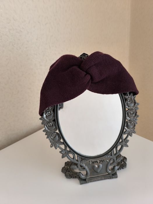 Продам бордову сукню та повязку для голови