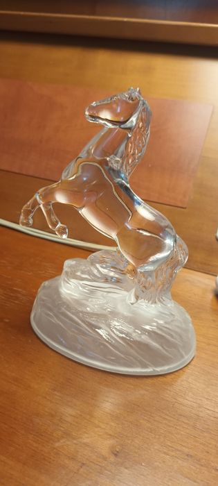 Статуетка стекло конь