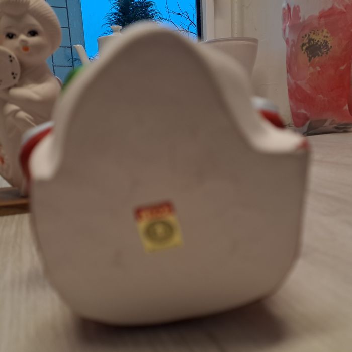 Japońska figurka recznie malowana Hakata.