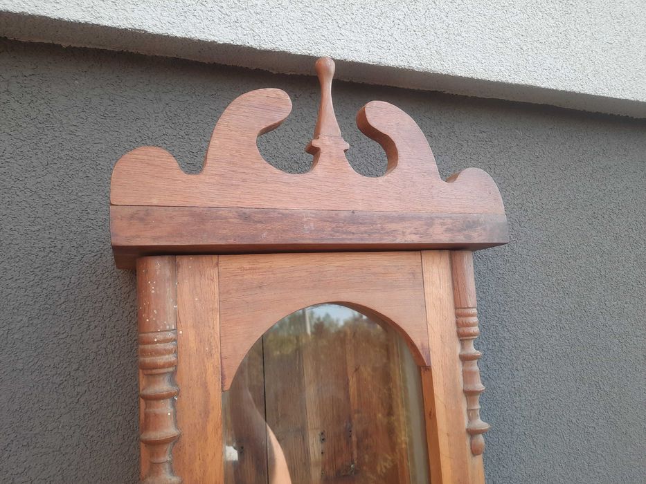 467 Skrzynia obudowa zegara żyłkowego szafka witrynka