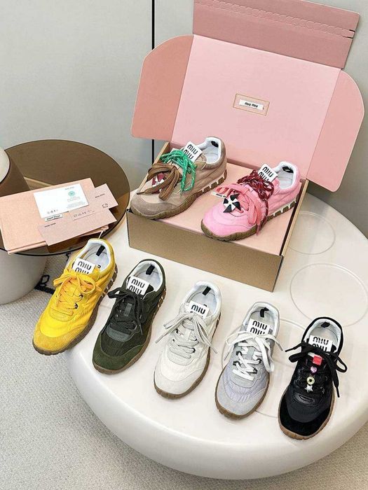 Sneakersy miu miu! Premium jakość! 36-41! Różne modele