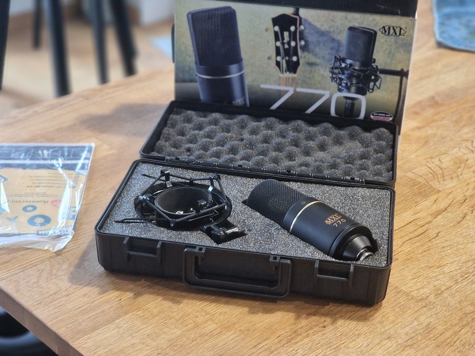 Nowy mikrofon pojemnościowy MXL770