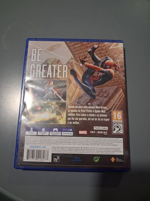 Spider-man PS4 jogo em português