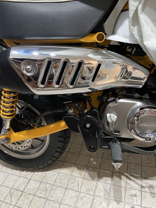 Chapa sileciador escape honda monkey