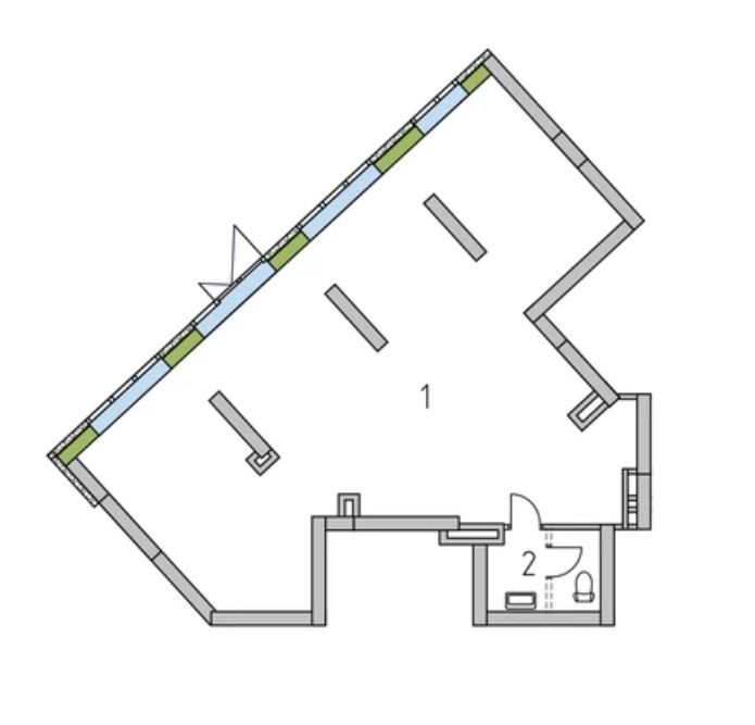 Оренда комерційного приміщення 95.2 м2 в ЖК Madison Garden