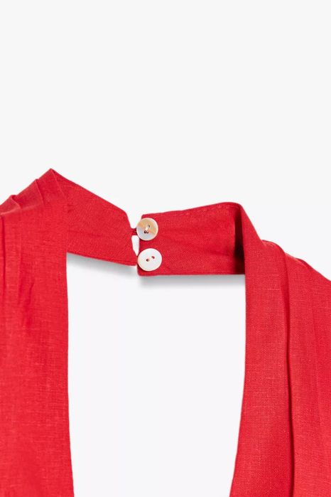 Сукня Zara з лляної суміші .