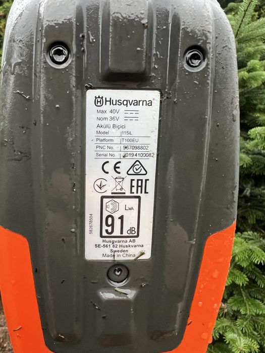 Kosa podkaszarka akumulatorowa husqvarna