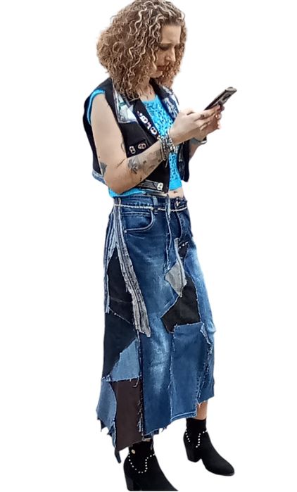 Roupas exclusivas em Patchwork totalmente bio sustentável