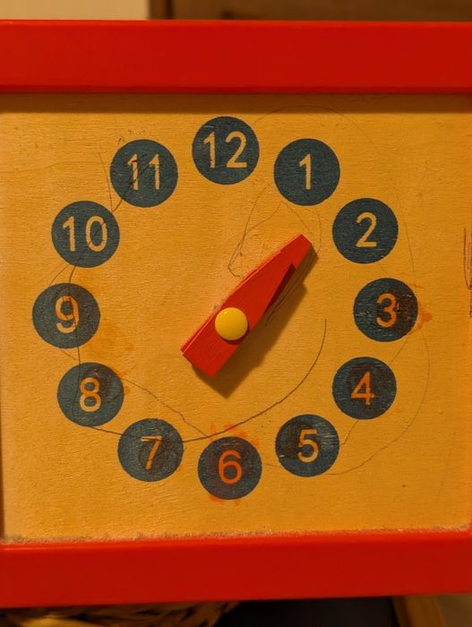 Playtive Dwustronna tablica stojąca edukacyjna