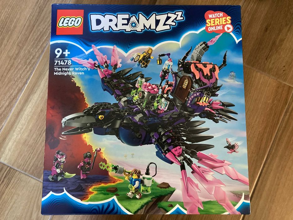 LEGO DREAMZzz 71478 Północny kruk Nigdywiedźmy, Nowy Zestaw, Szybko Wyśle, Lego 71478