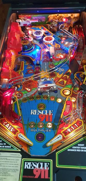 Flipper fliper pinball Rescue 911