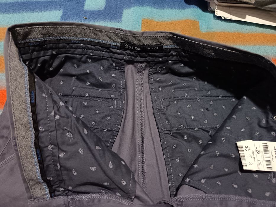 Calças marca Salsa Slim Fit
