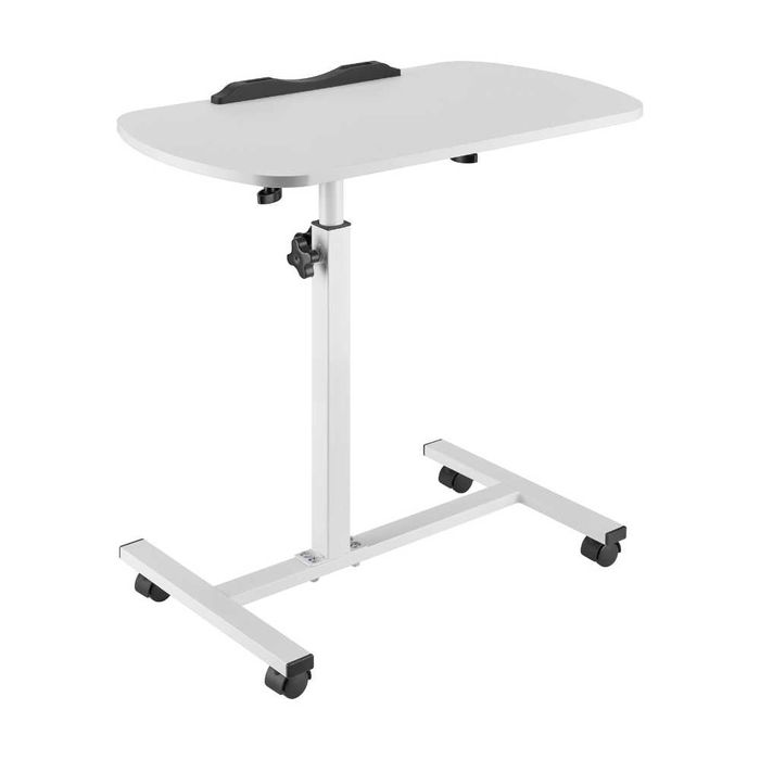 Міні-стіл для ноутбука та планшета iTECH TS-9 Приставний столик для ноутбука на коліщатках із регулюванням положення та висоти стільниці×