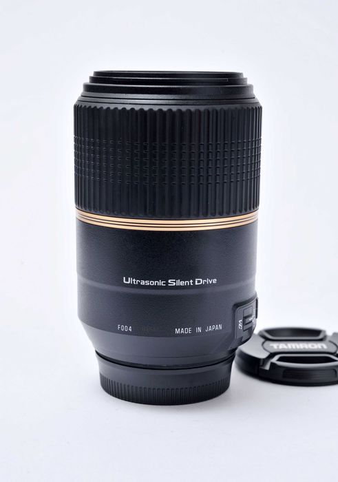 Tamron SP 90mm f/2.8 USD DI VC para Nikon F ou Z (com adaptador)