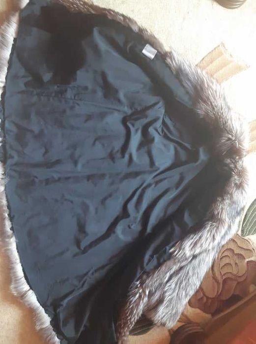 Kрасивая шуба из чернобурки