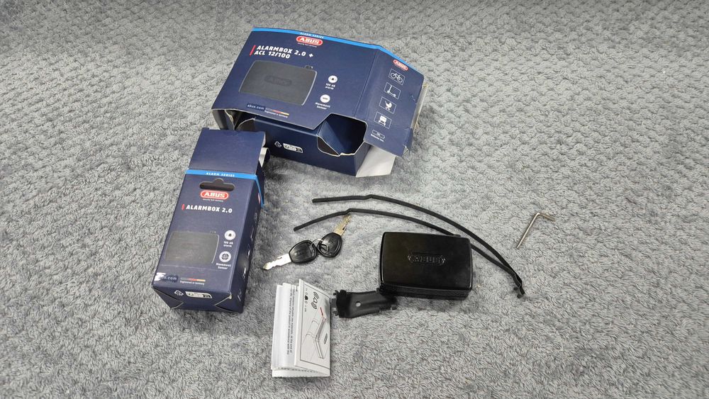 Zabezpieczenie rowerowe alarm Abus Alarmbox 2.0 black