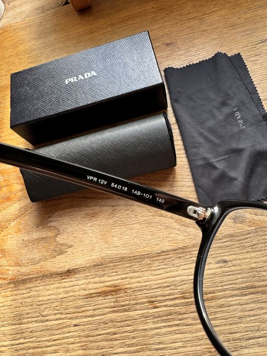 Oprawki Prada czarne