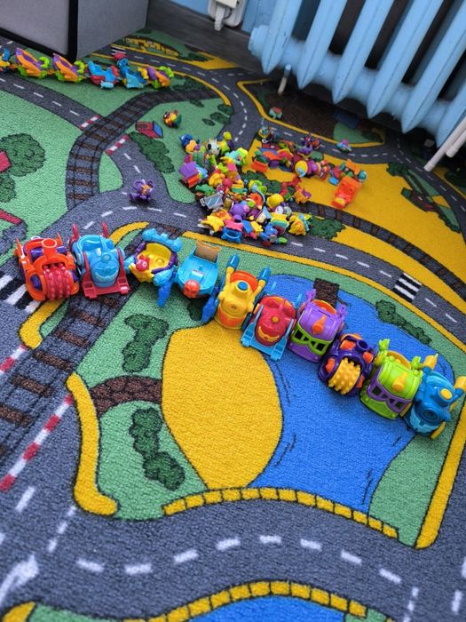 Kolekcja pojazdy, wagoniki i Zingsy