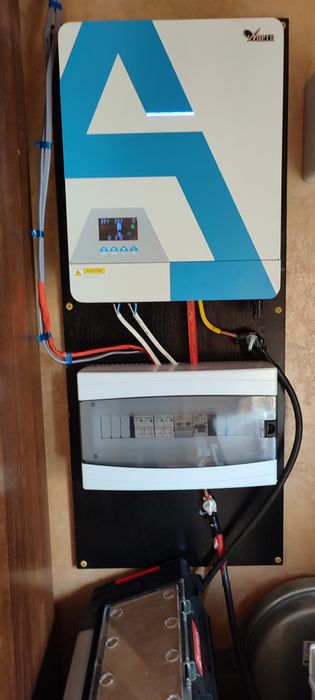 Інвертер Anern 3600+батарея 24 вольта 100А