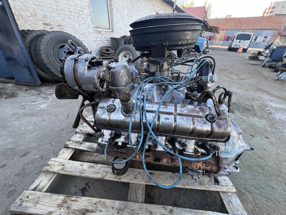 Мотор двигун Газ 53 Газ 3307 Паз після ремонту