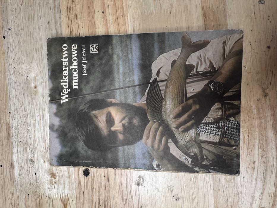 książka Wedkarstwo Muchowe Józef Jelenski klasyk