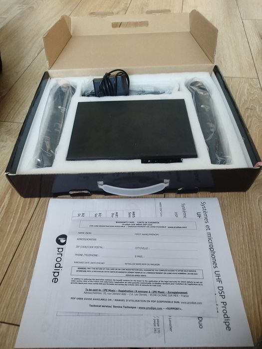 Mikrofony bezprzewodowe Prodipe M 850 UHF DSP Duo