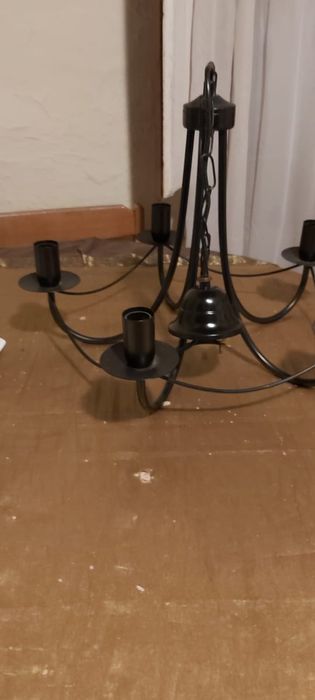 Vendo candeeiro de teto...Cinco braços