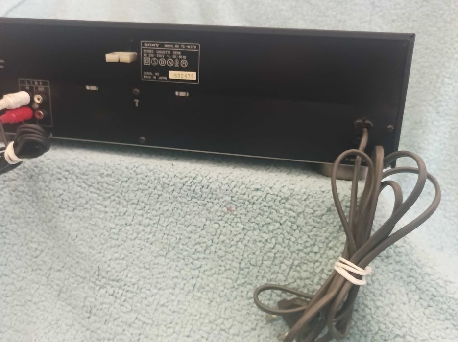 Leitor e Gravador de Cassetes TC-W370  HX Pro