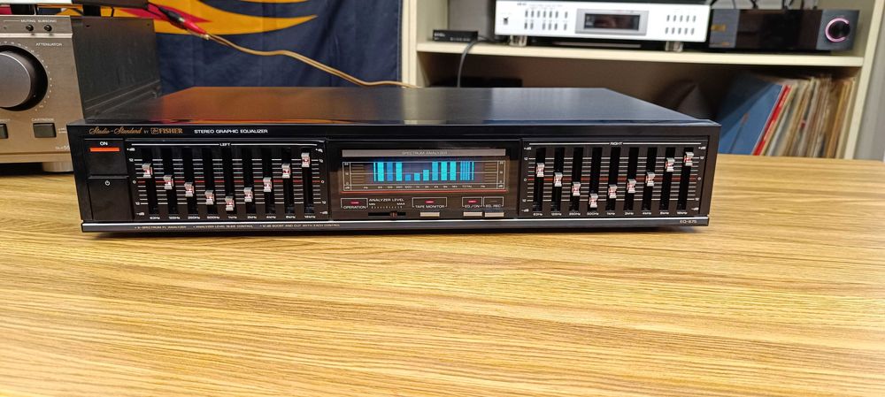 Еквалайзер FISHER EQ-875 (стан! відео роботи ! )