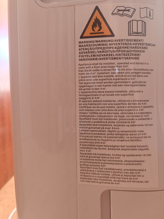 Desumidificador na garantia