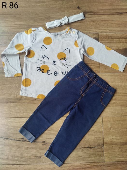 Komplet dla dziewczynki r 86