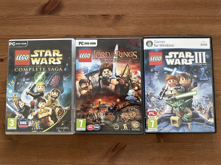 Gry Lego PC DVD 3 szt