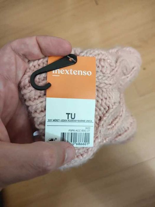 Gola de malha cor-de-rosa da marca Inextenso