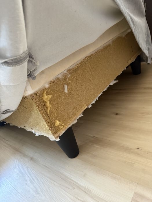 Sofa rozkladana Ikea Ektorp z fotelem