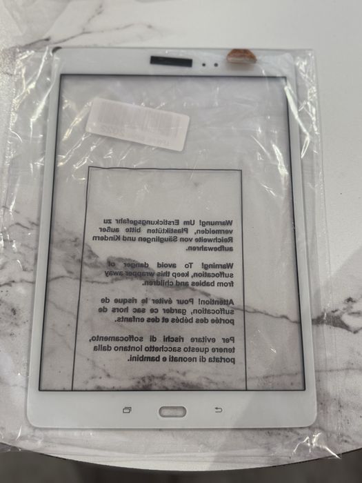 Ekran dotykowy digitizer do Samsung Galaxy Tab A 10.1 T585 T580 biały