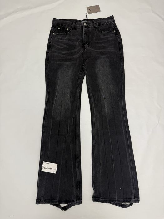 джинсы штаны Balenciaga Flared black M L